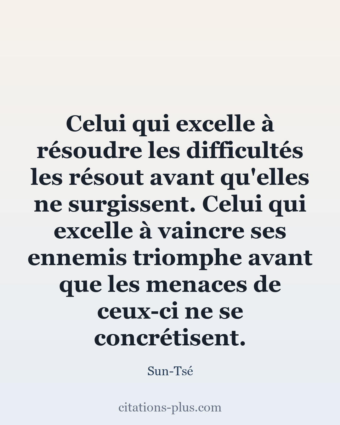 Carte Premium clair — Sun-Tsé