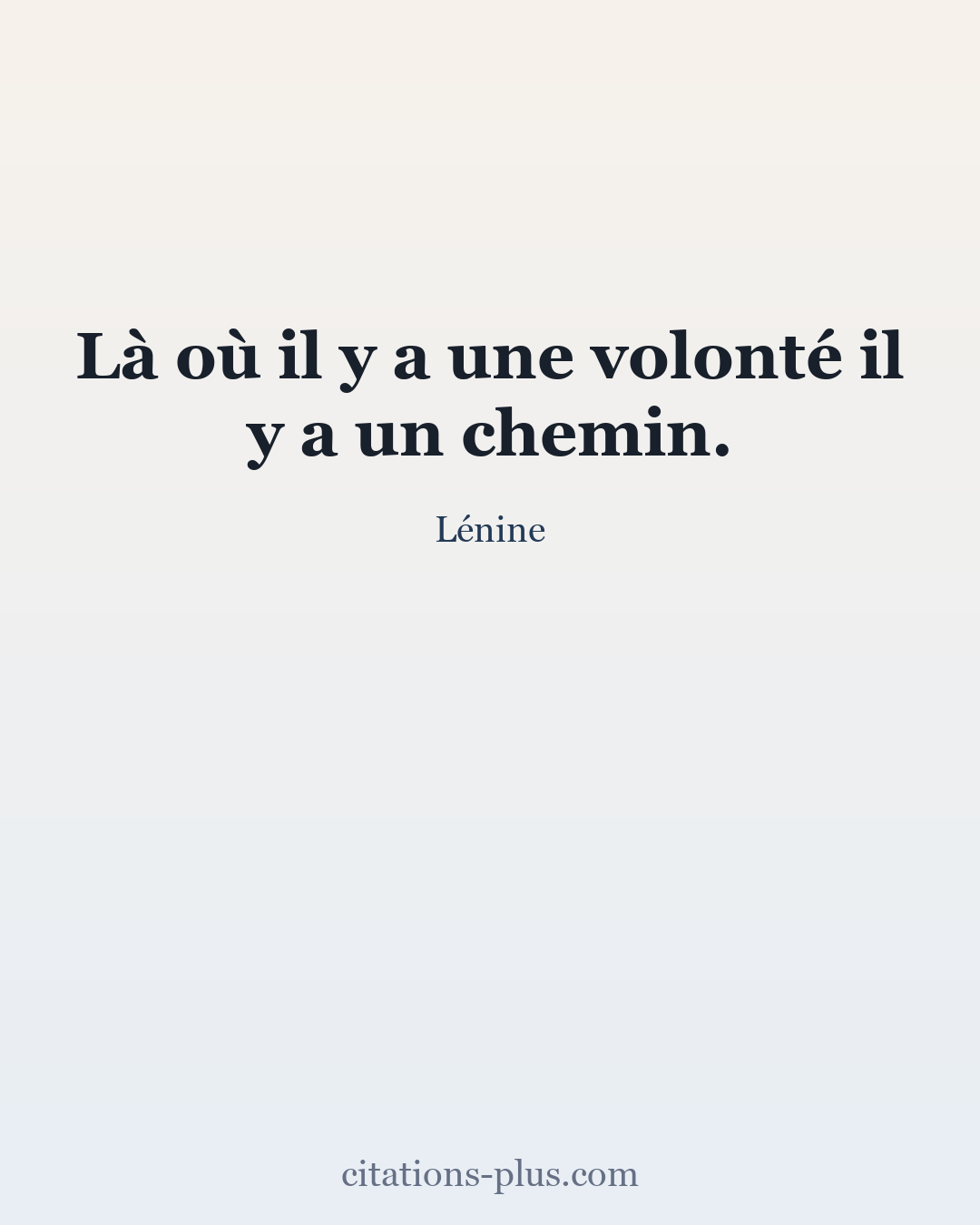 Carte Premium clair — Lénine