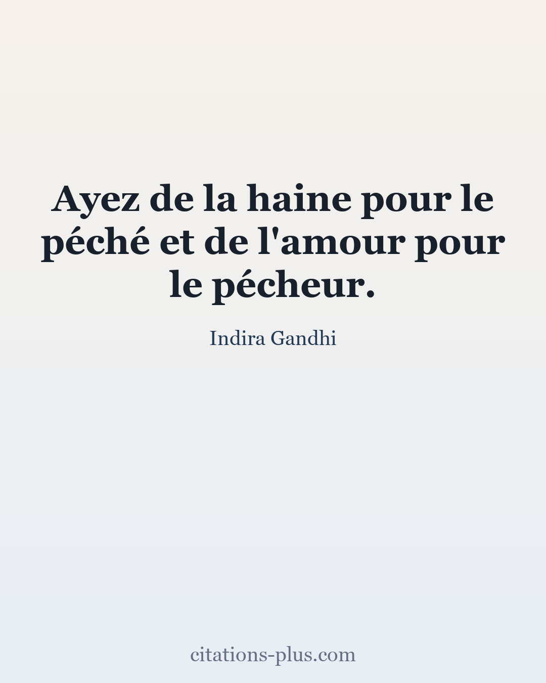 Carte Premium clair — Gandhi