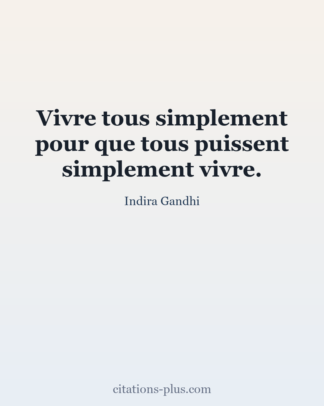 Carte Premium clair — Gandhi