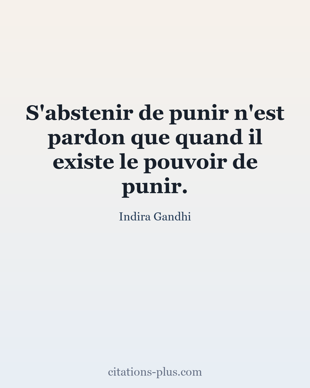 Carte Premium clair — Gandhi