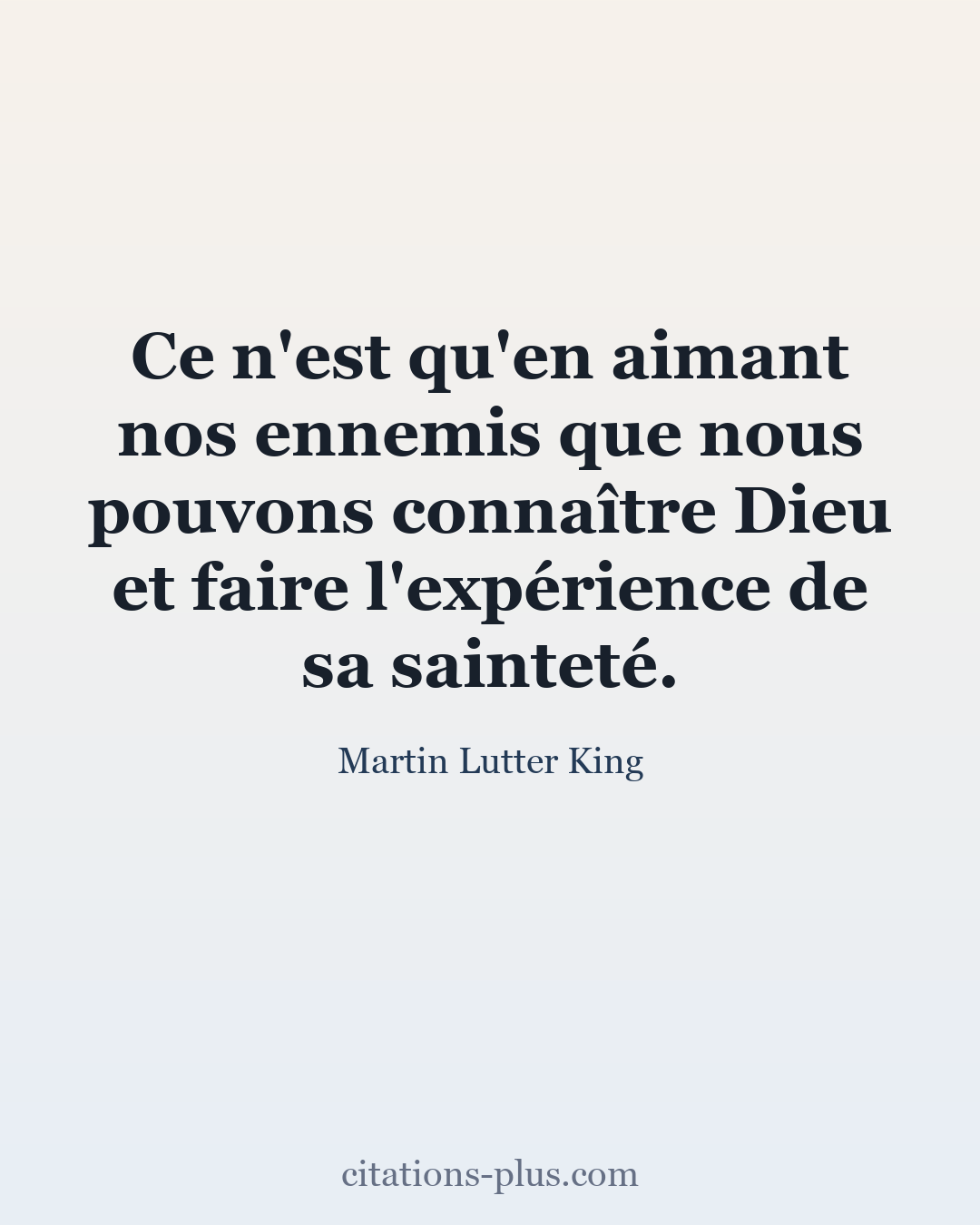 Carte Premium clair — Martin Lutter King