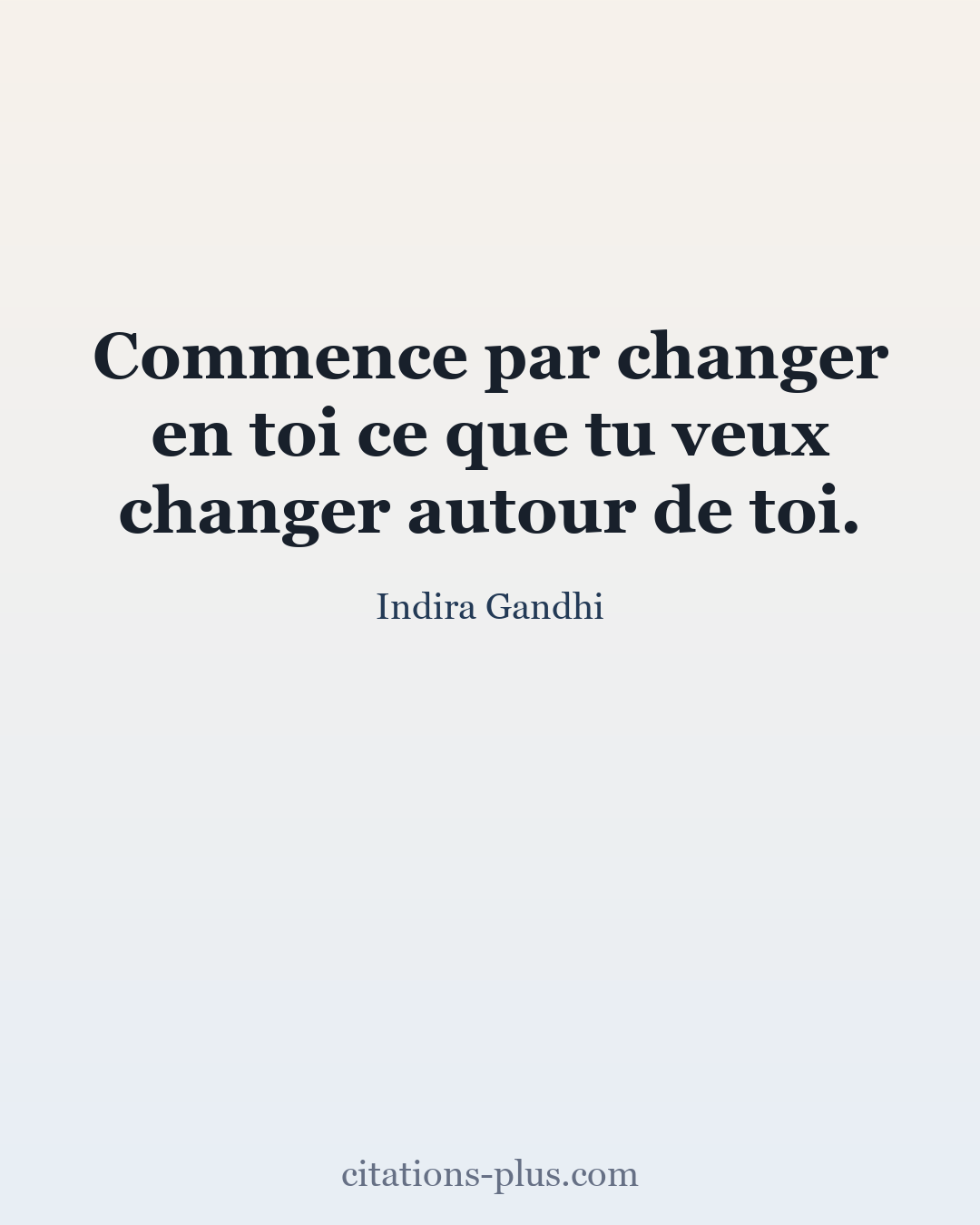 Carte Premium clair — Gandhi