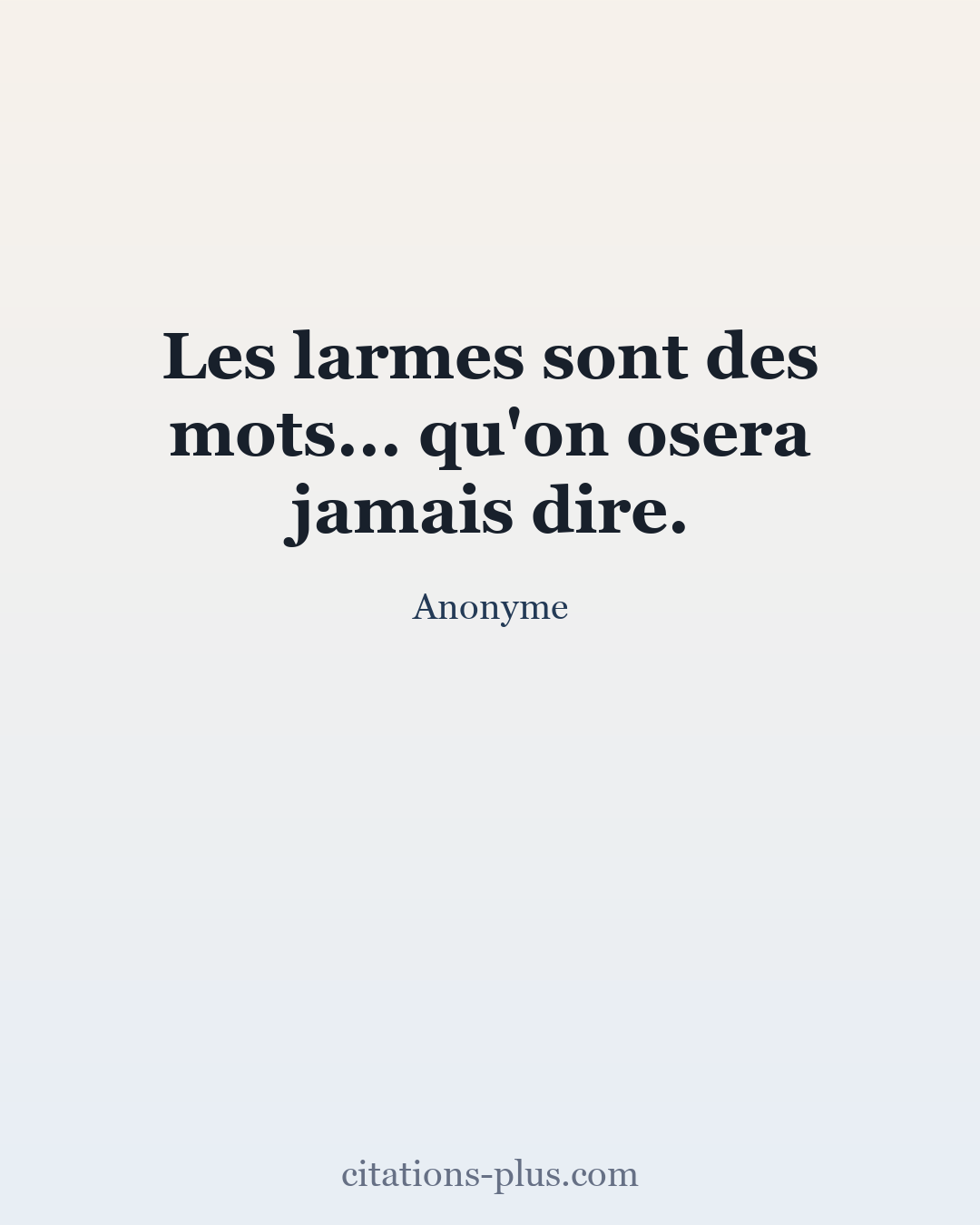 Carte Premium clair — Anonyme