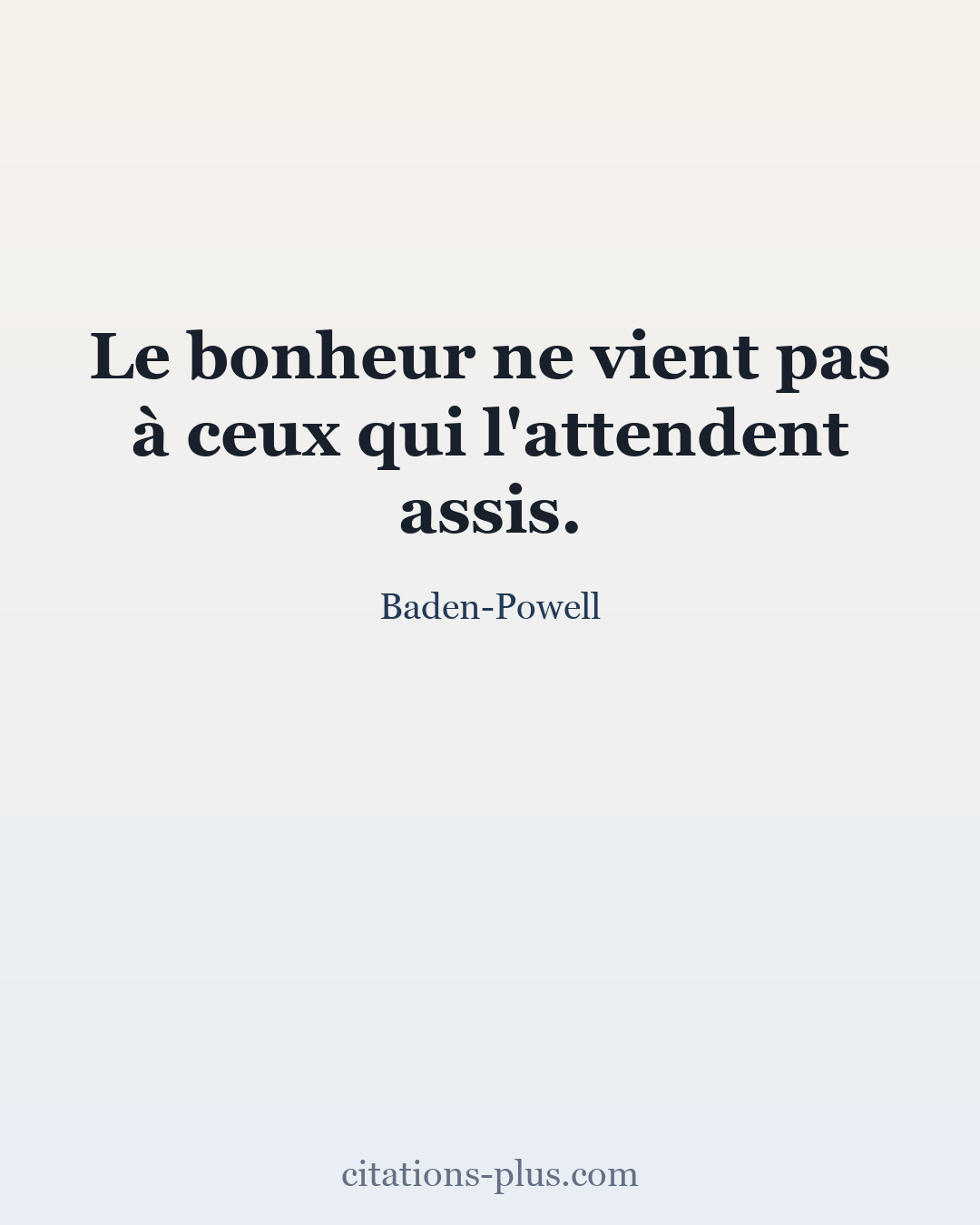Carte Premium clair — Baden-Powell