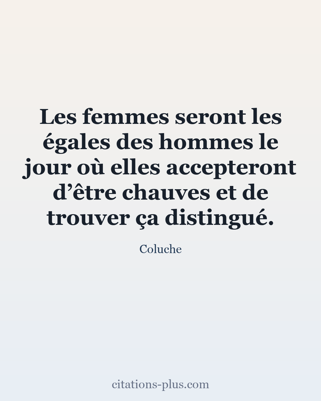 Carte Premium clair — Coluche