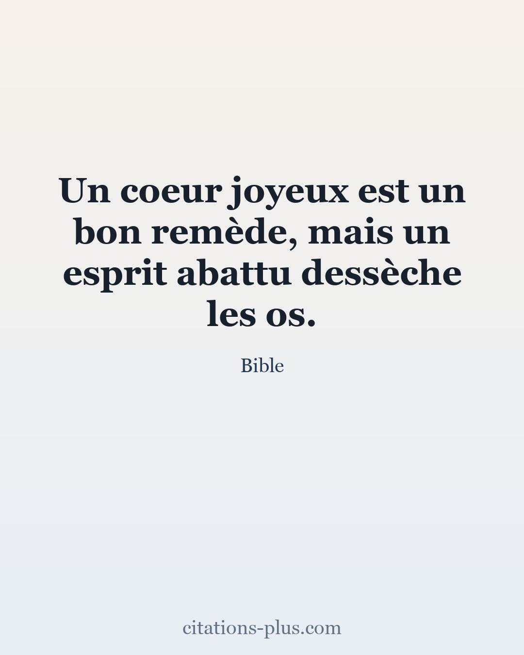 Carte Premium clair — Bible