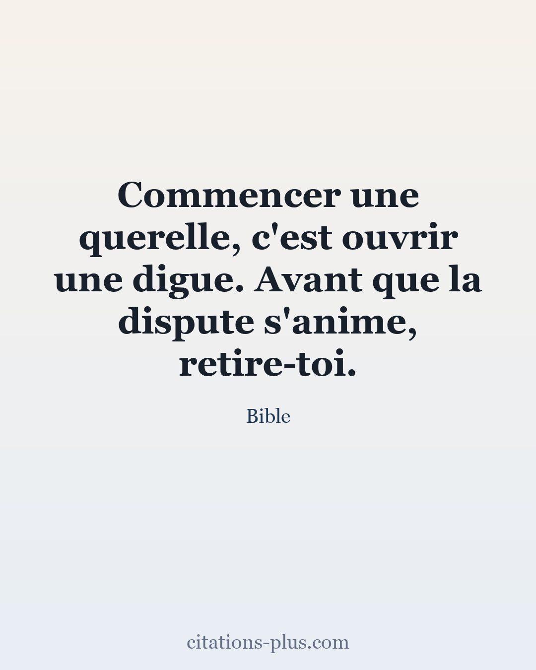 Carte Premium clair — Bible