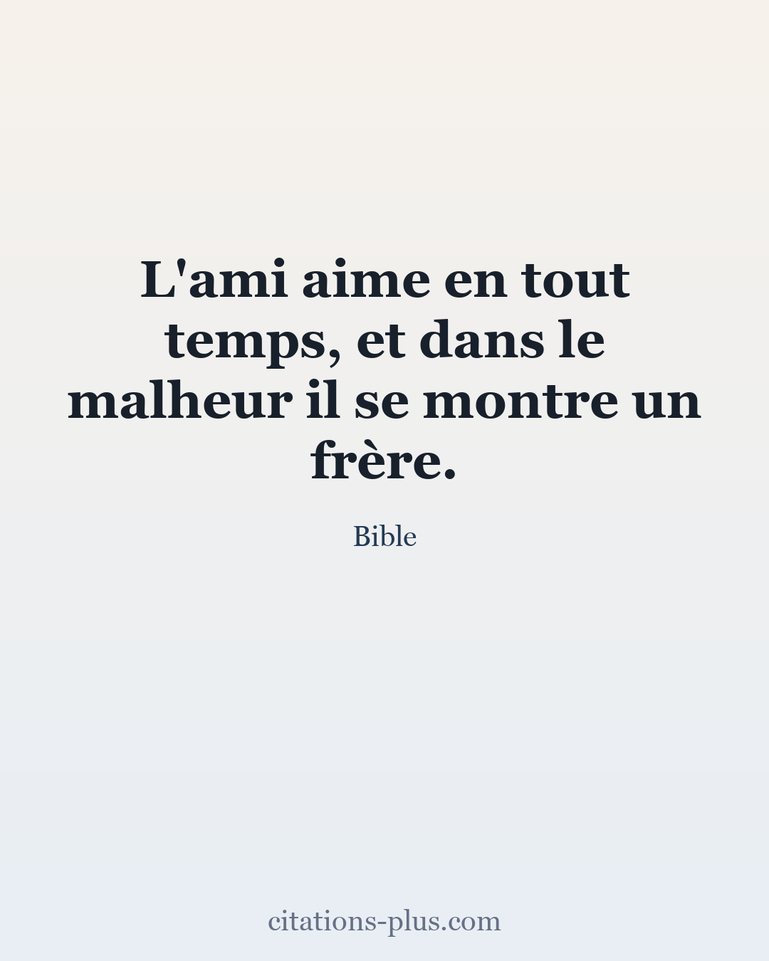 Carte Premium clair — Bible