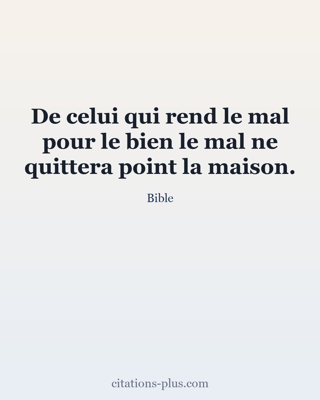 Carte Premium clair — Bible