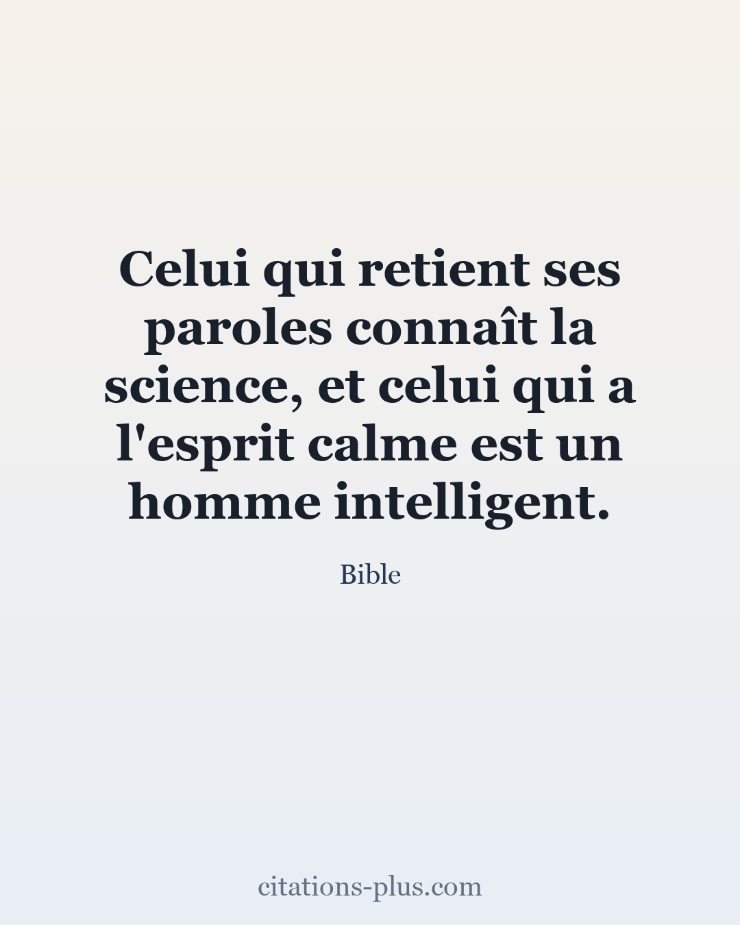 Carte Premium clair — Bible