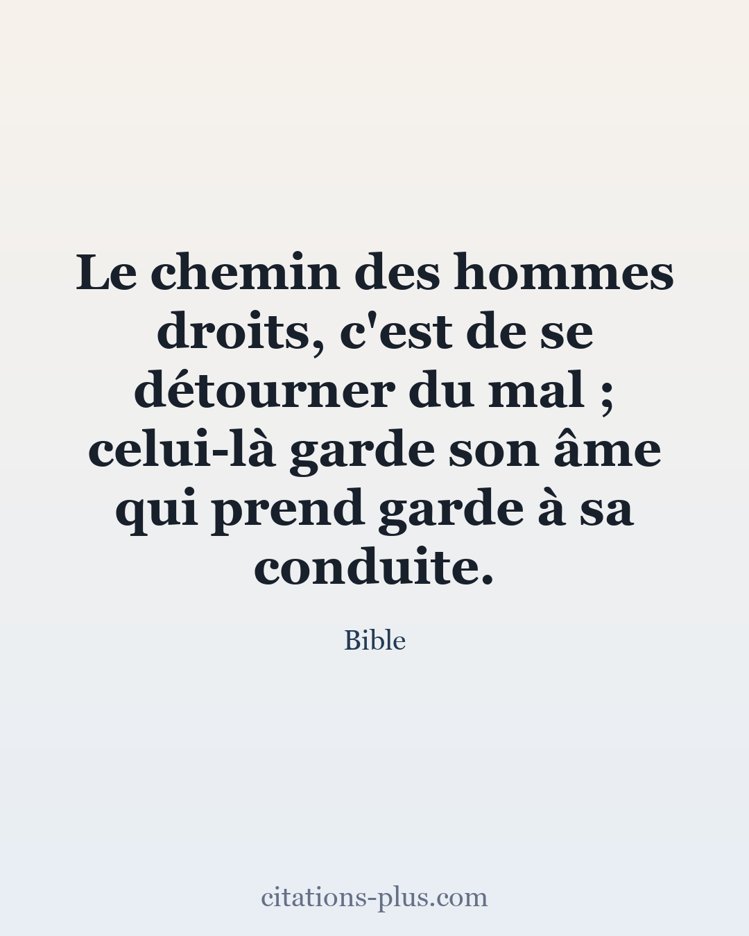 Carte Premium clair — Bible