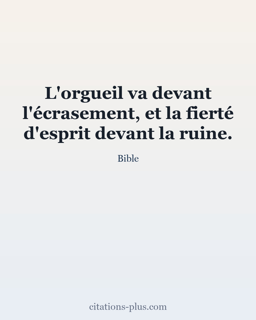 Carte Premium clair — Bible