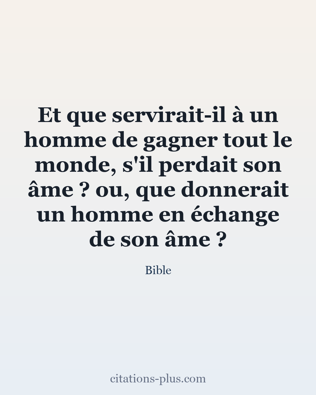 Carte Premium clair — Bible
