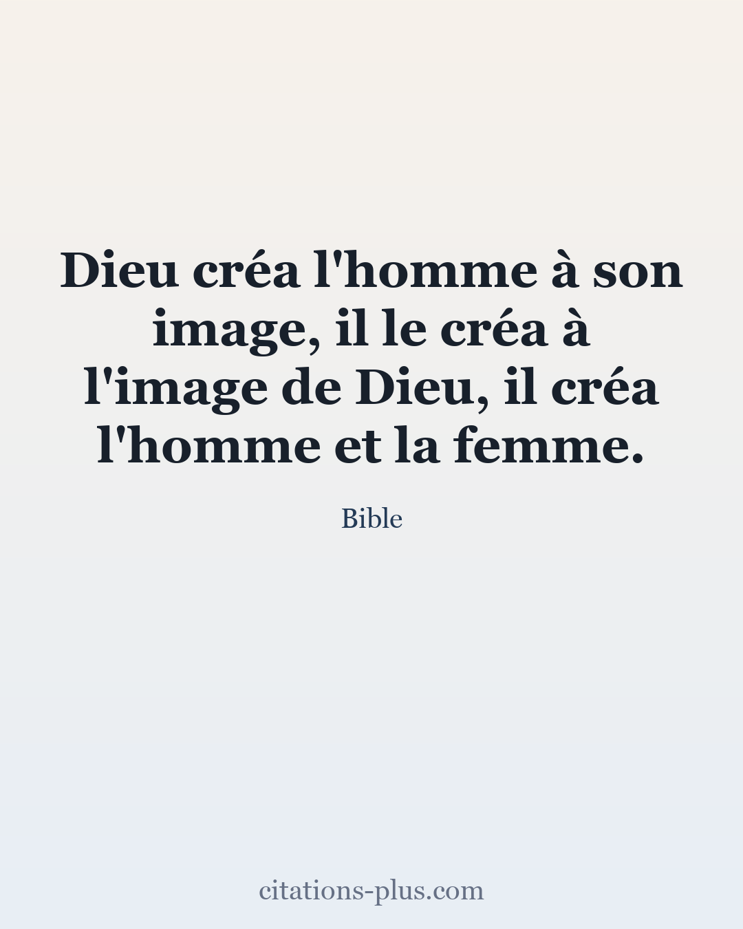 Carte Premium clair — Bible