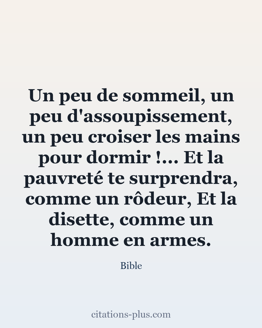 Carte Premium clair — Bible