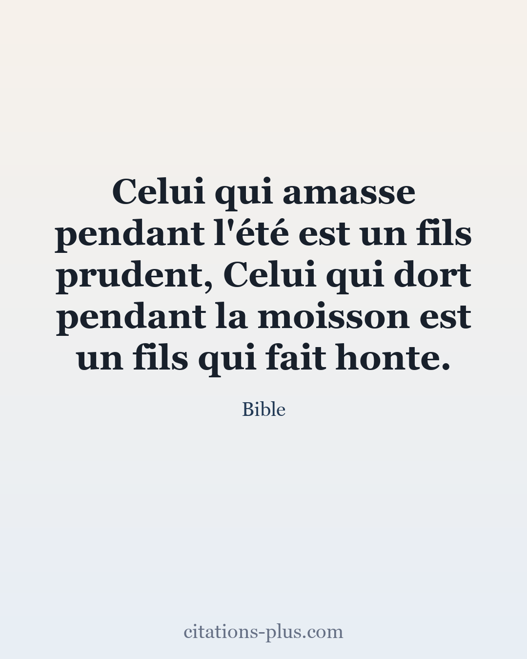 Carte Premium clair — Bible