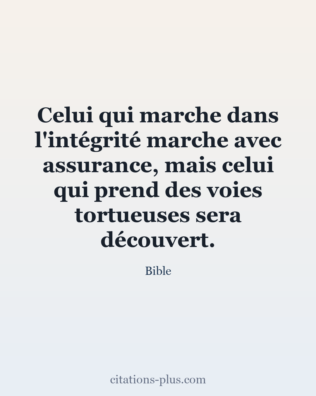Carte Premium clair — Bible