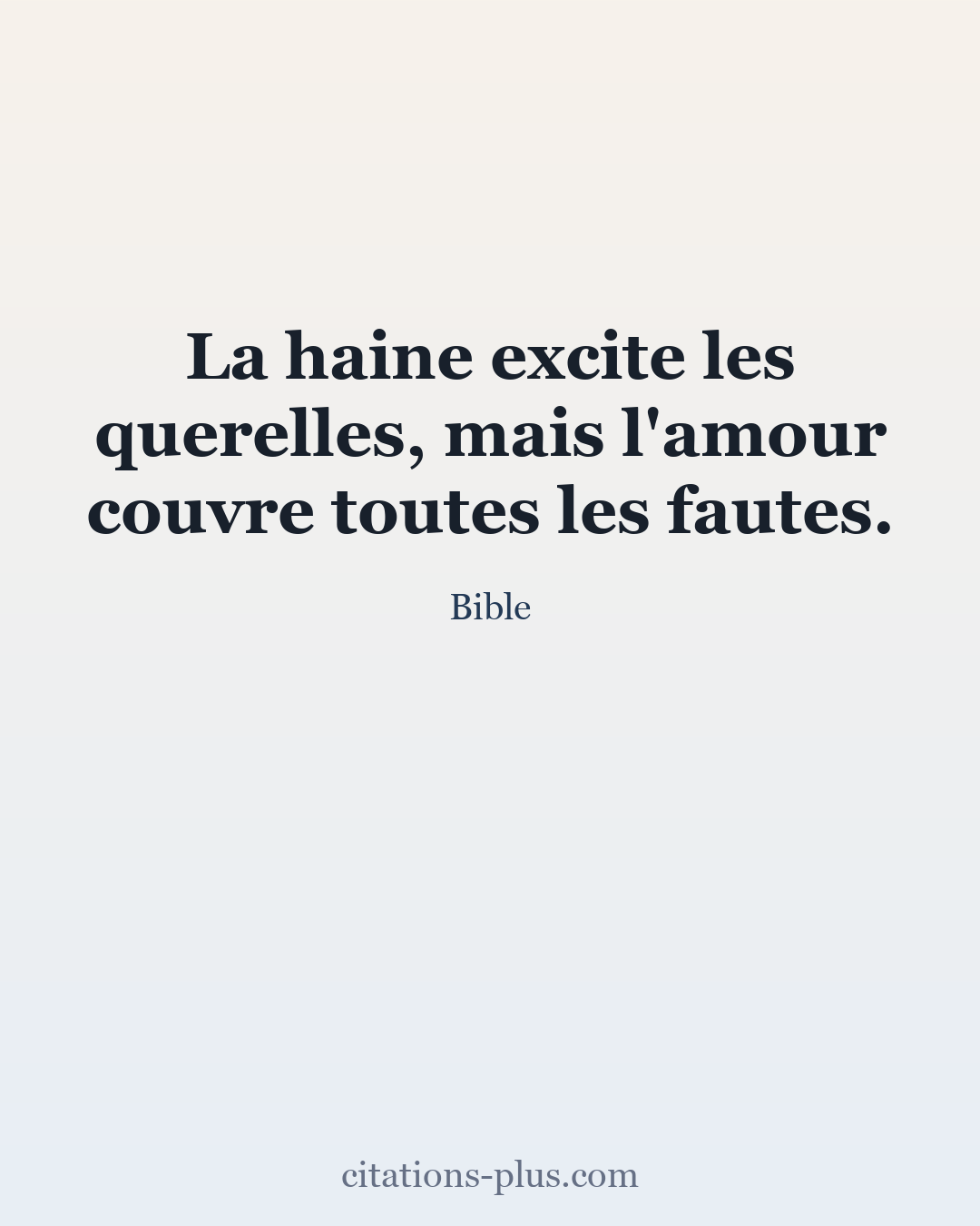 Carte Premium clair — Bible