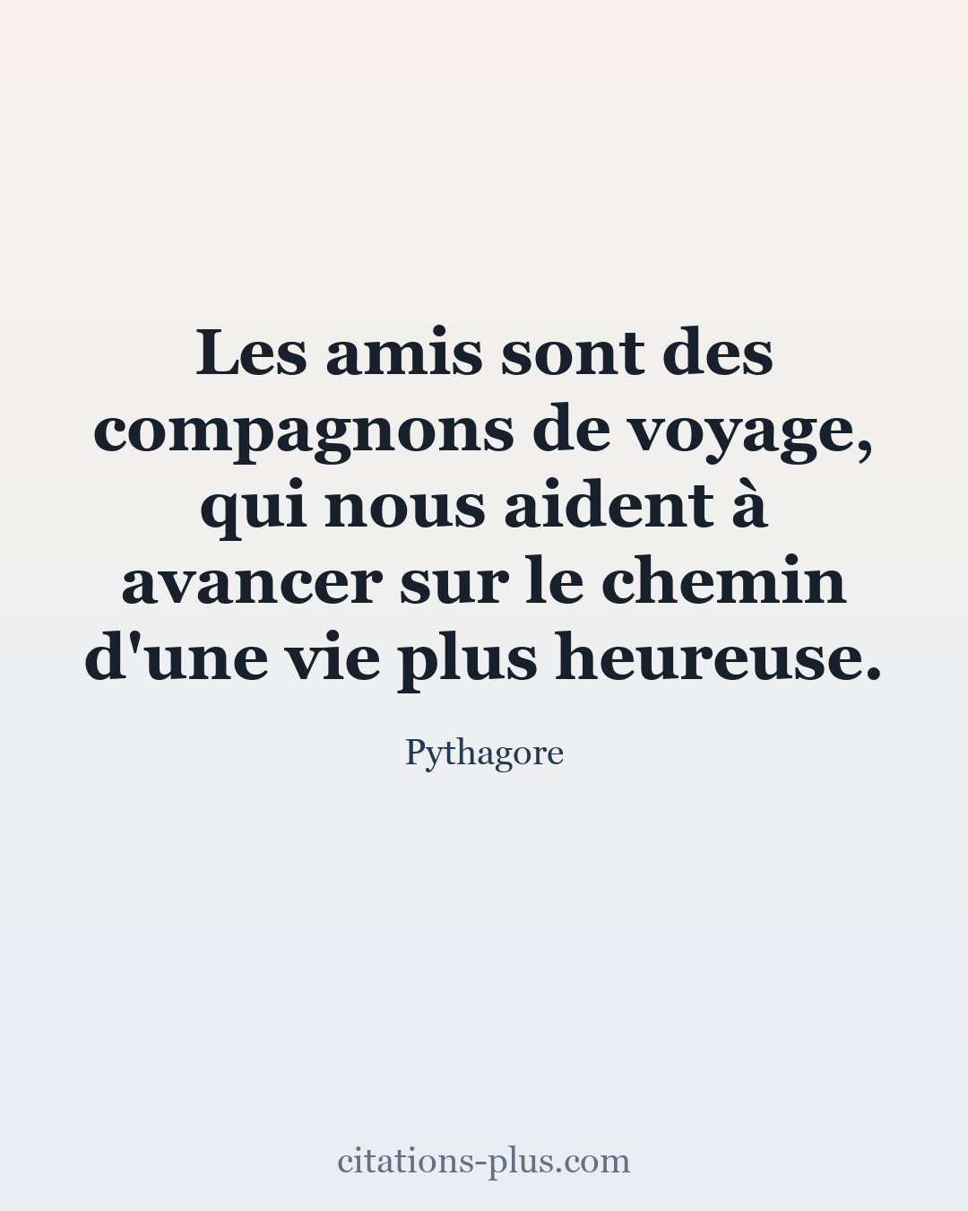 Carte Premium clair — Pythagore