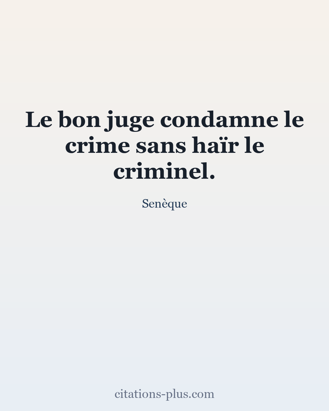 Carte Premium clair — Sénèque