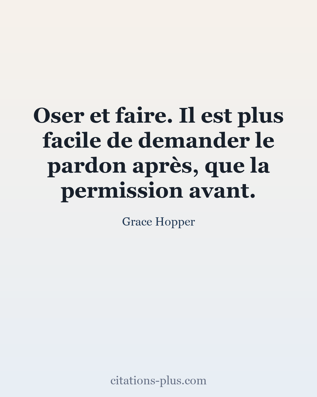 Carte Premium clair — Grace Hopper