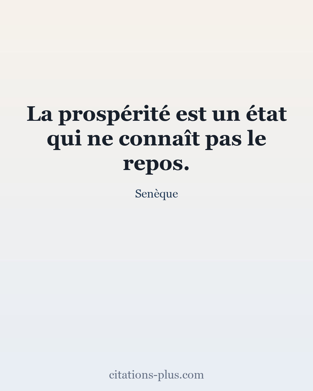 Carte Premium clair — Sénèque
