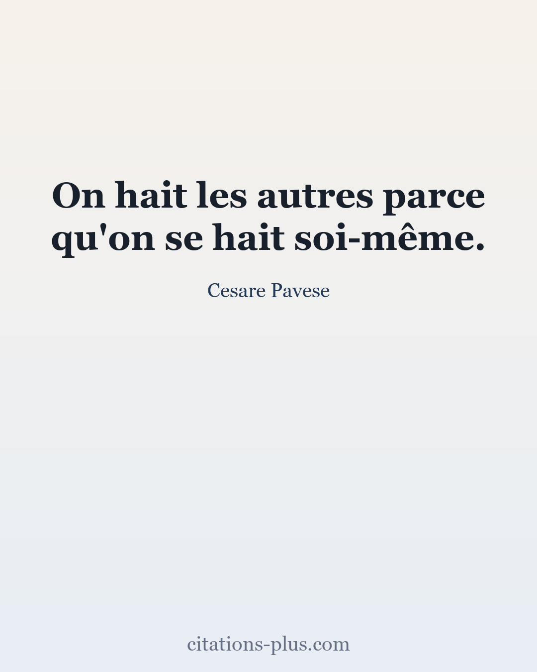 Carte Premium clair — Cesare Pavese
