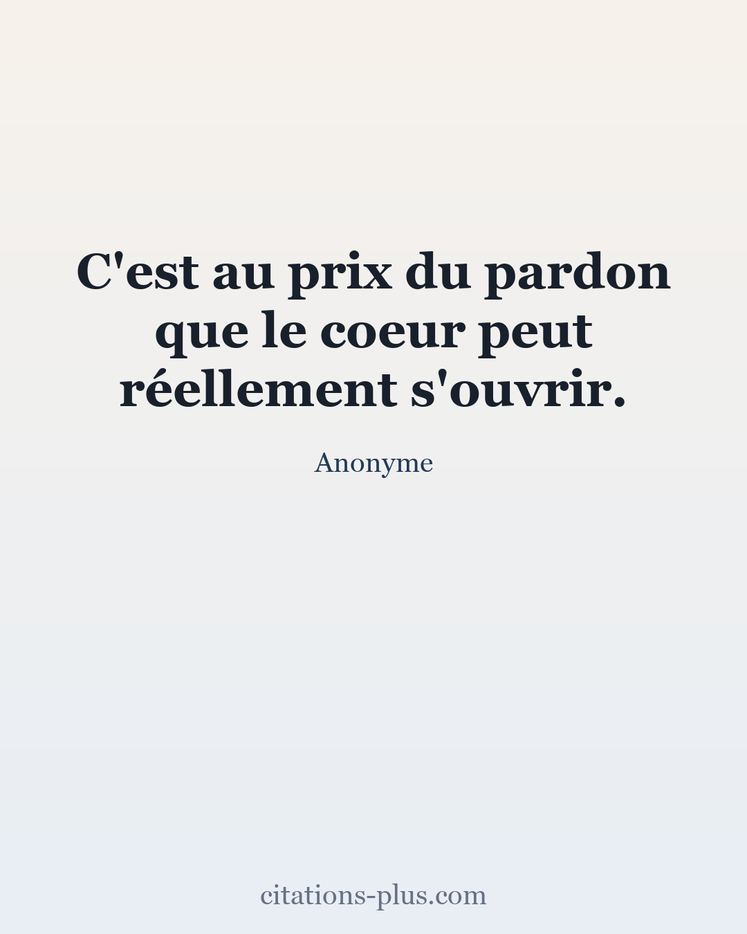 Carte Premium clair — Anonyme
