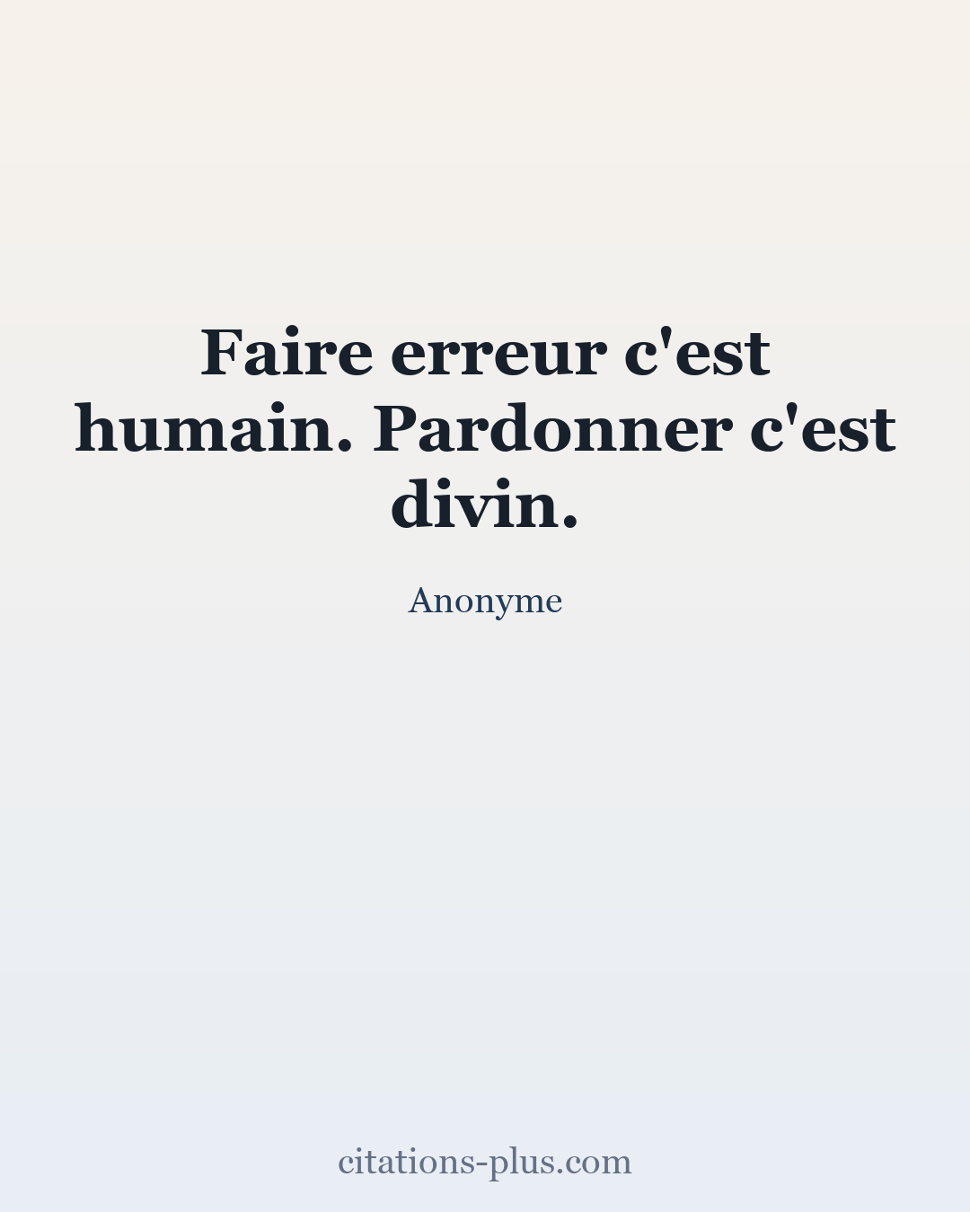 Carte Premium clair — Anonyme