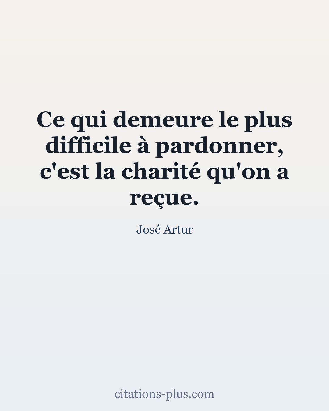 Carte Premium clair — José Artur