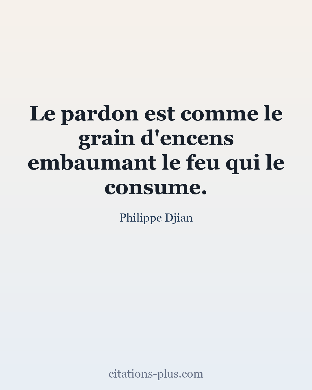 Carte Premium clair — Philippe Djian