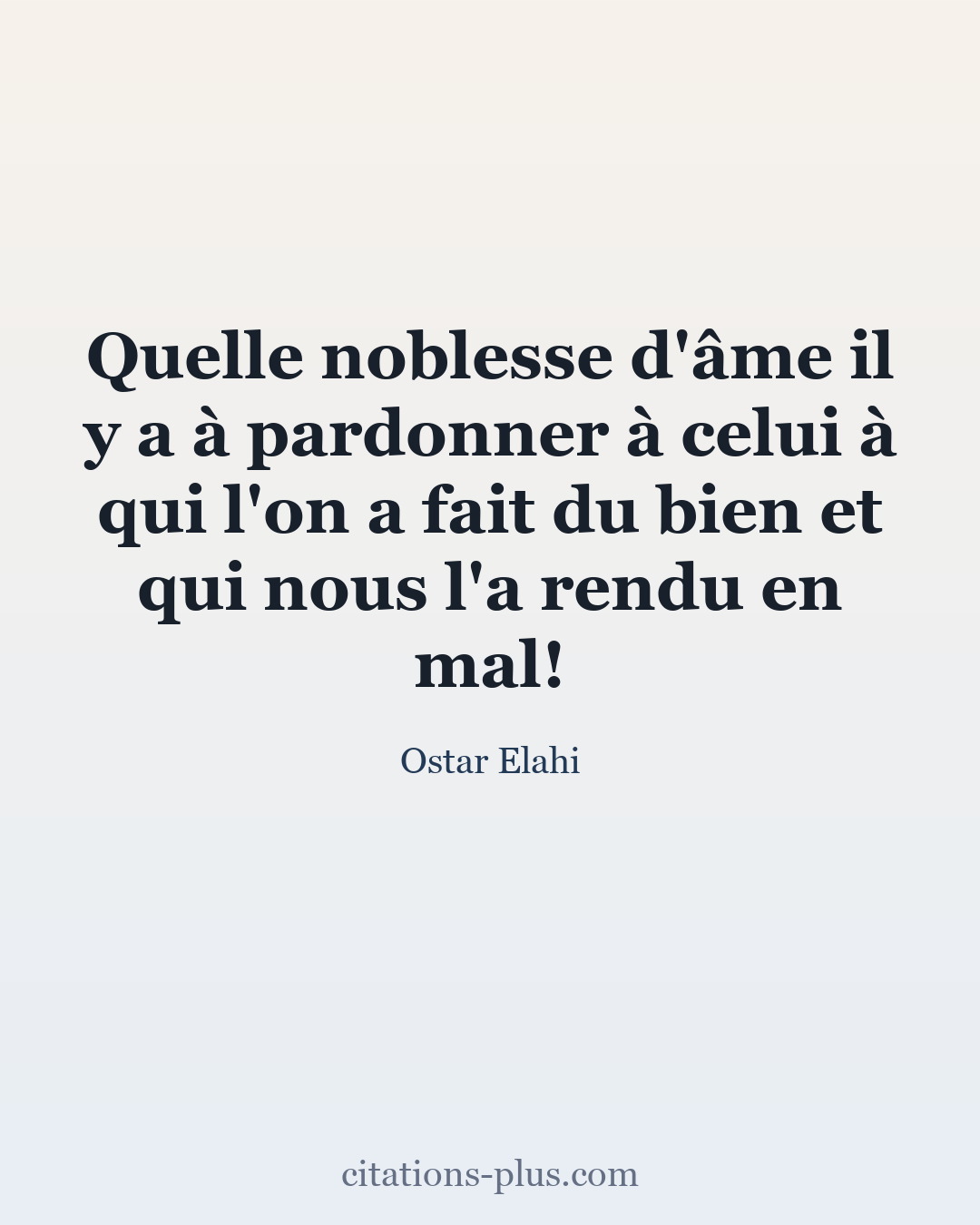 Carte Premium clair — Ostar Elahi