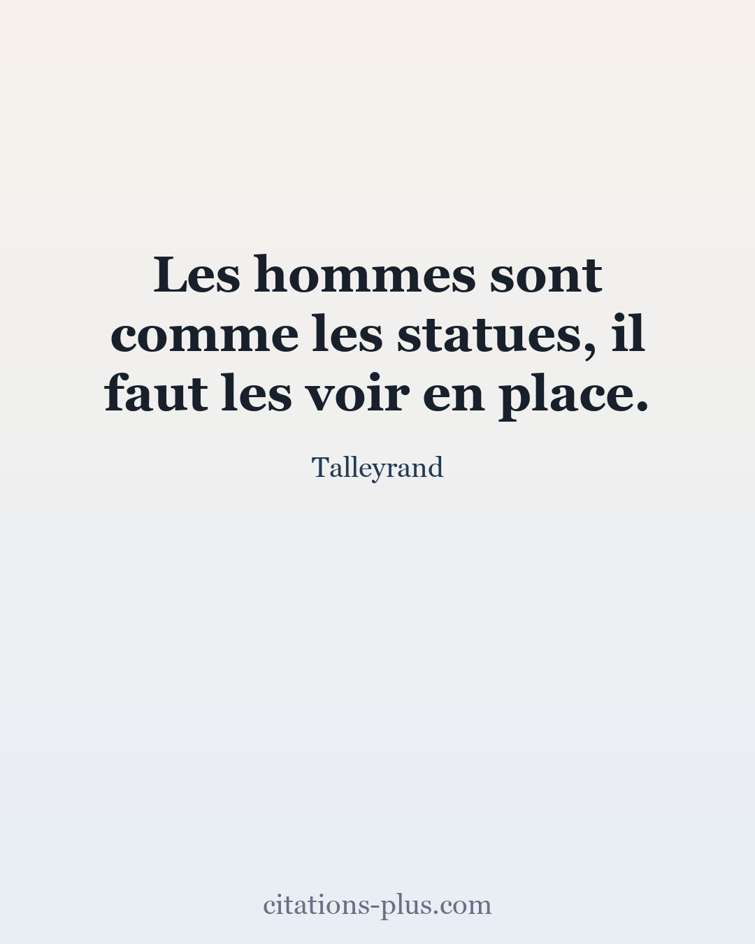 Carte Premium clair — Talleyrand
