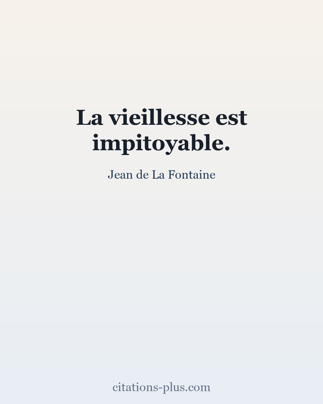 Carte Premium clair — Jean de La Fontaine