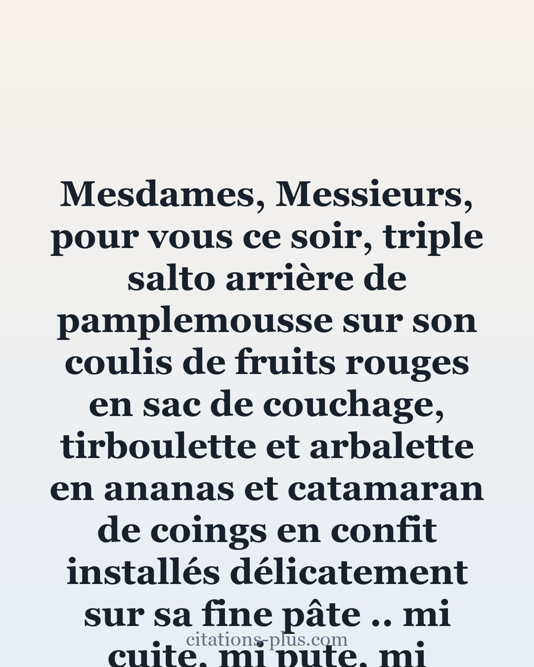 Carte Premium clair — Gad Elmaleh