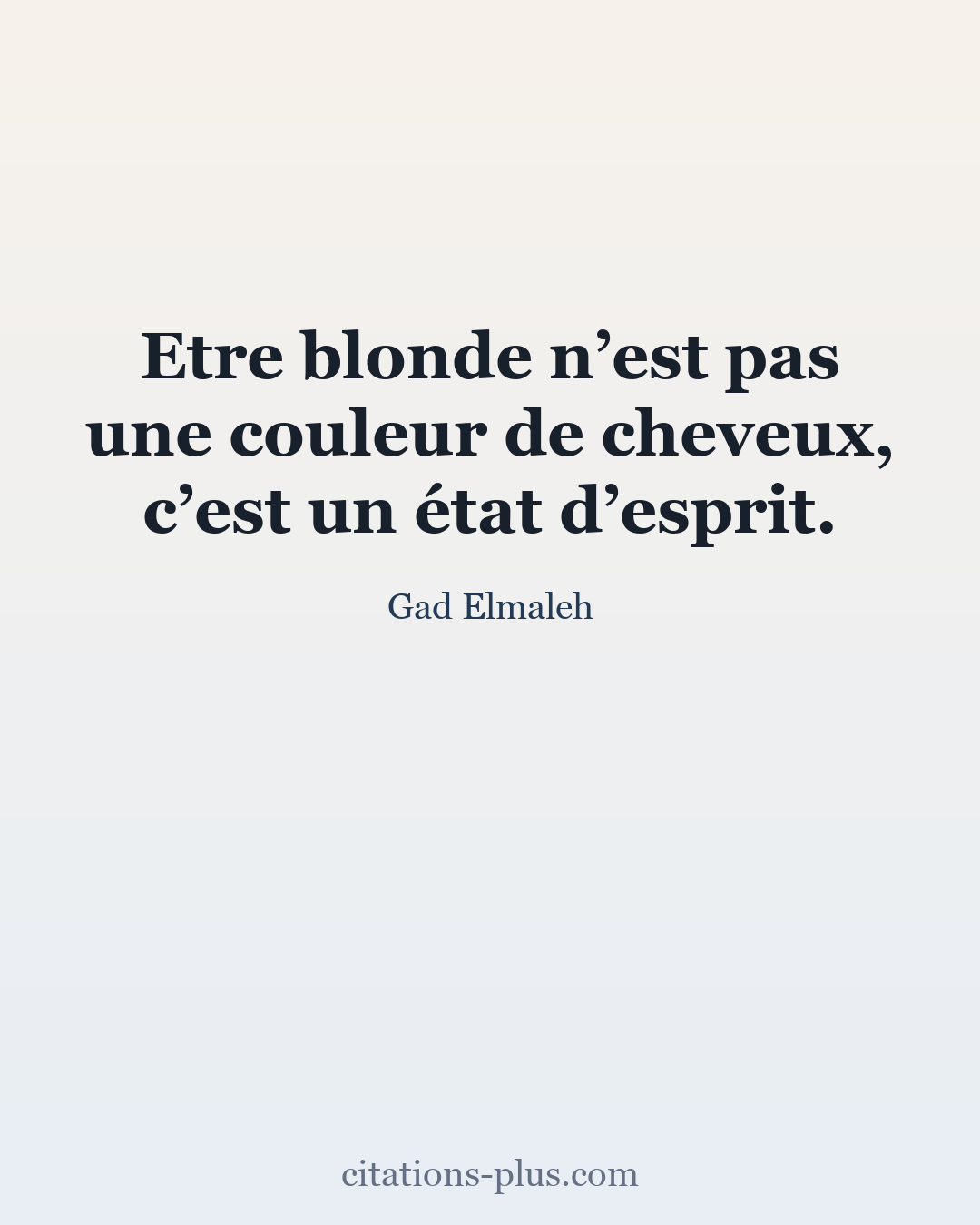 Carte Premium clair — Gad Elmaleh