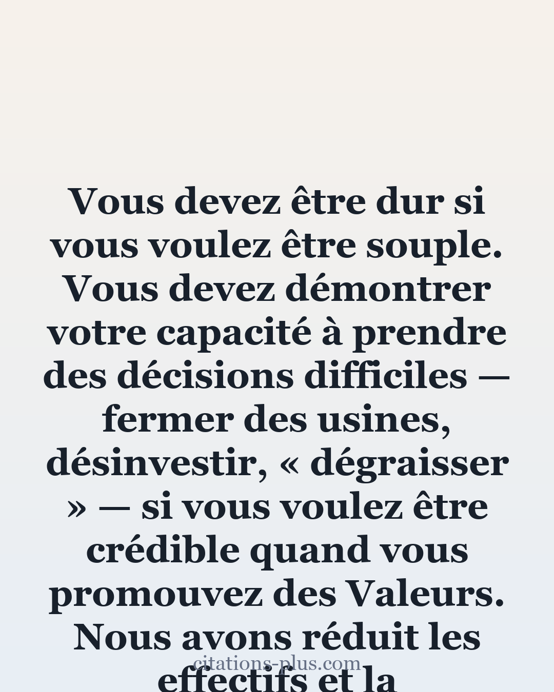 Carte Premium clair — John Francis