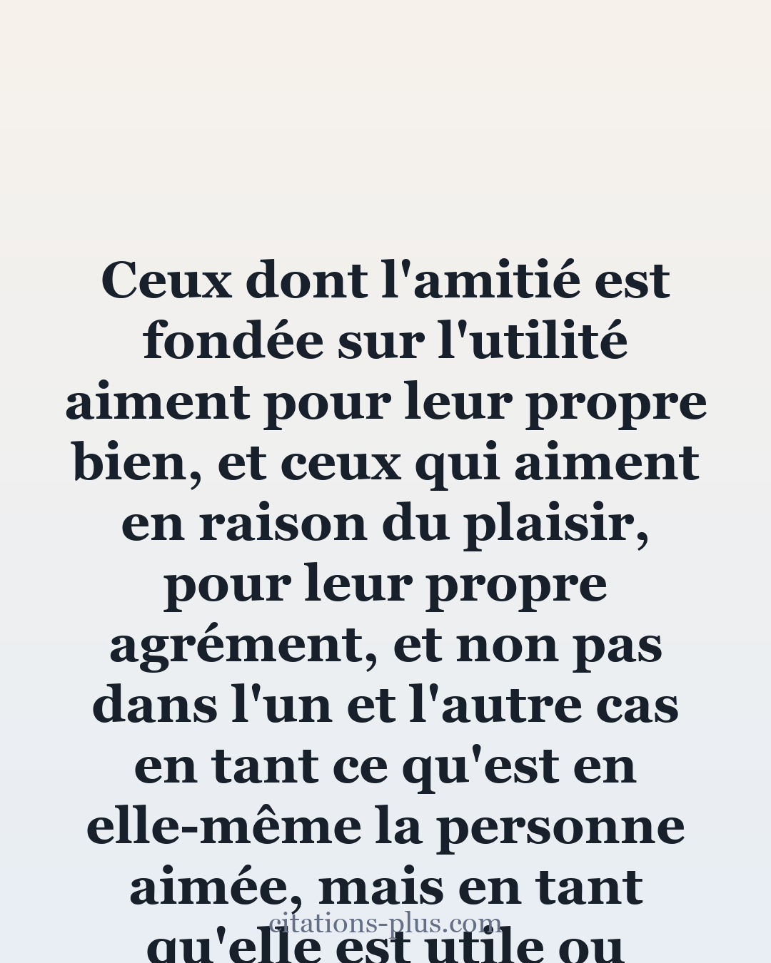 Carte Premium clair — Aristote