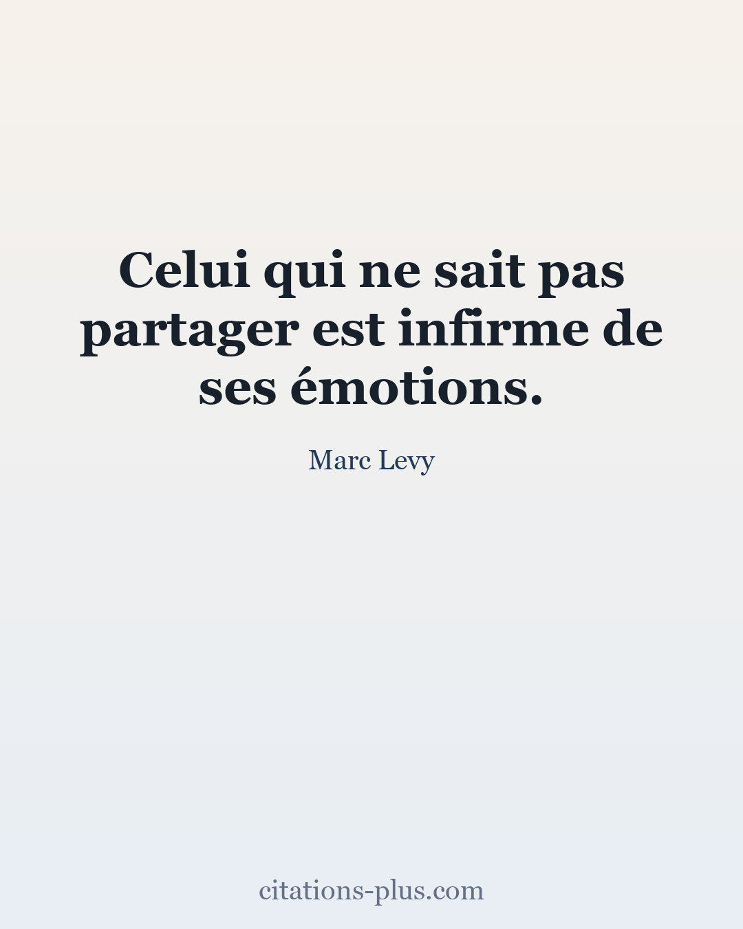 Carte Premium clair — Marc Levy