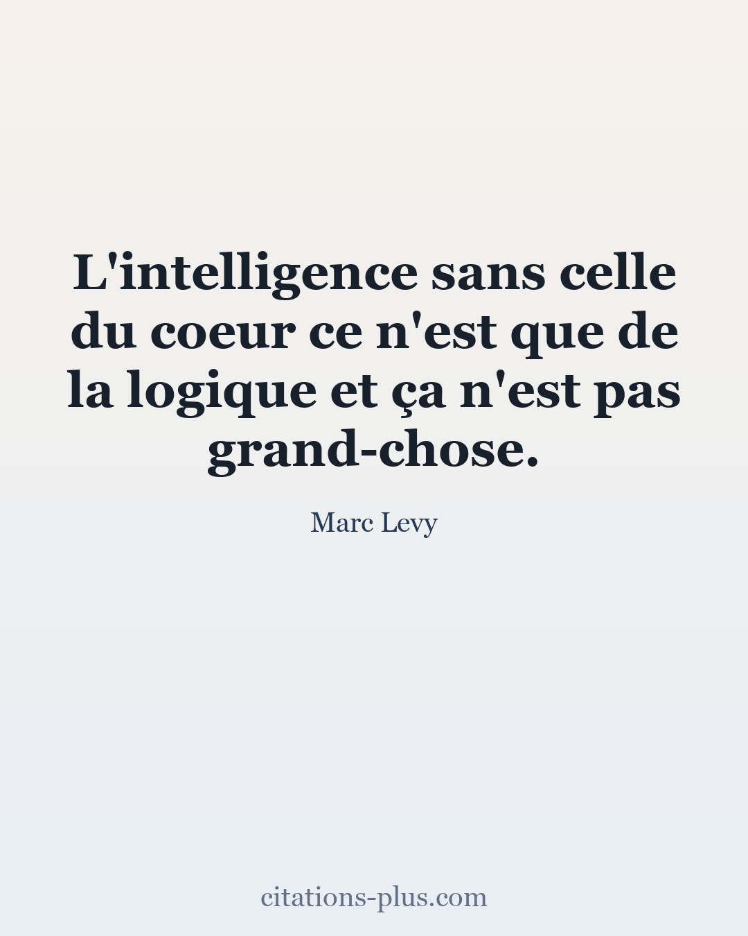 Carte Premium clair — Marc Levy