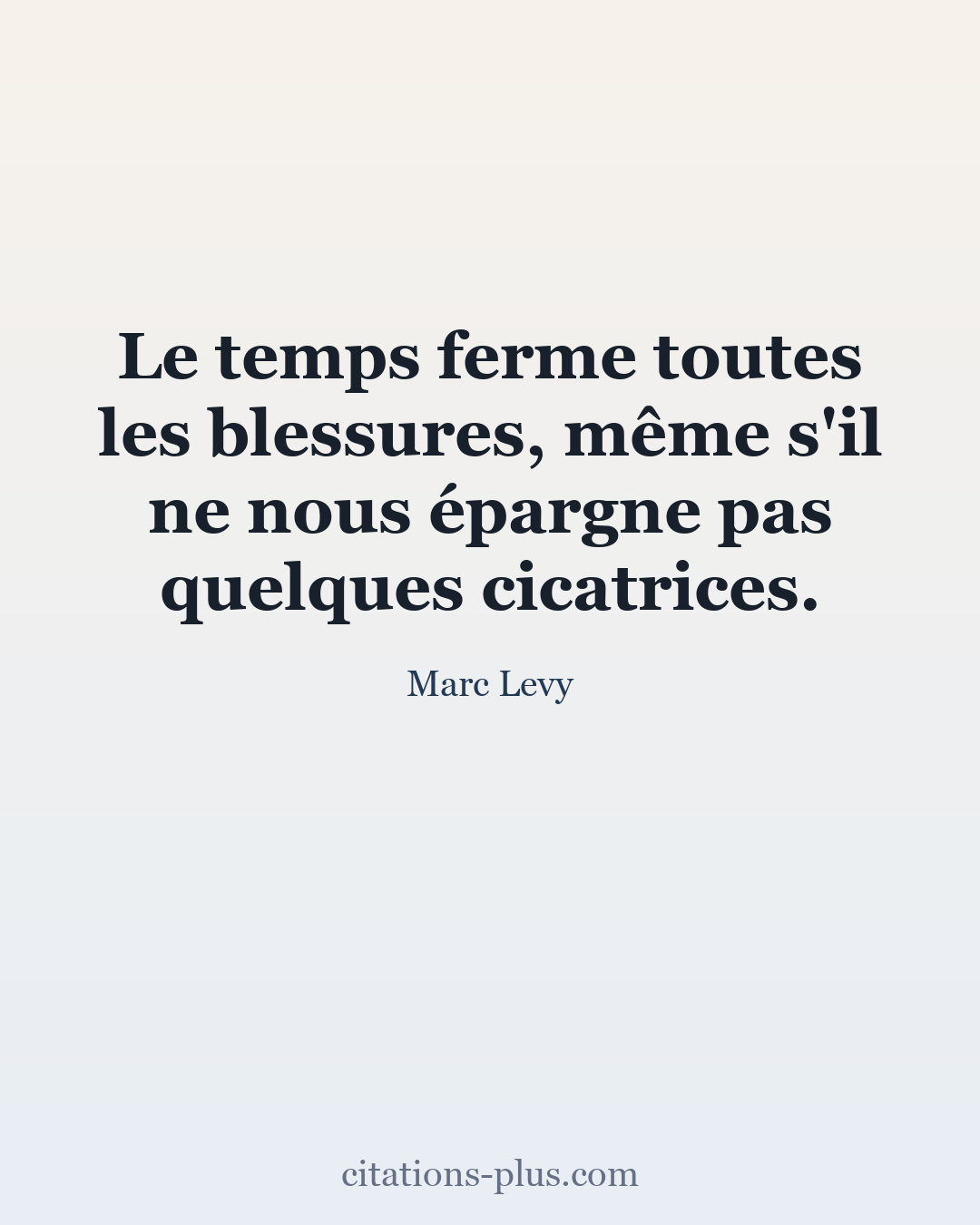 Carte Premium clair — Marc Levy