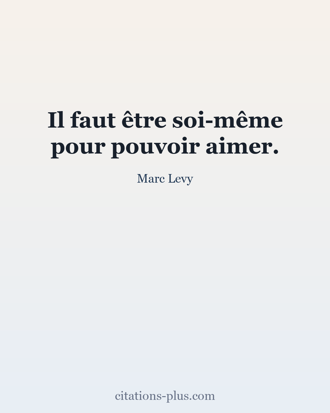 Carte Premium clair — Marc Levy