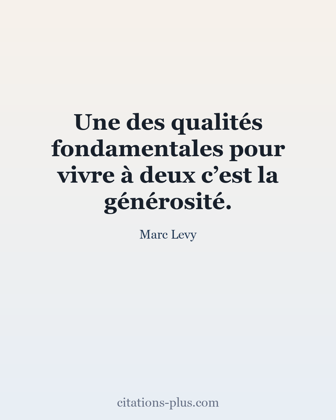 Carte Premium clair — Marc Levy