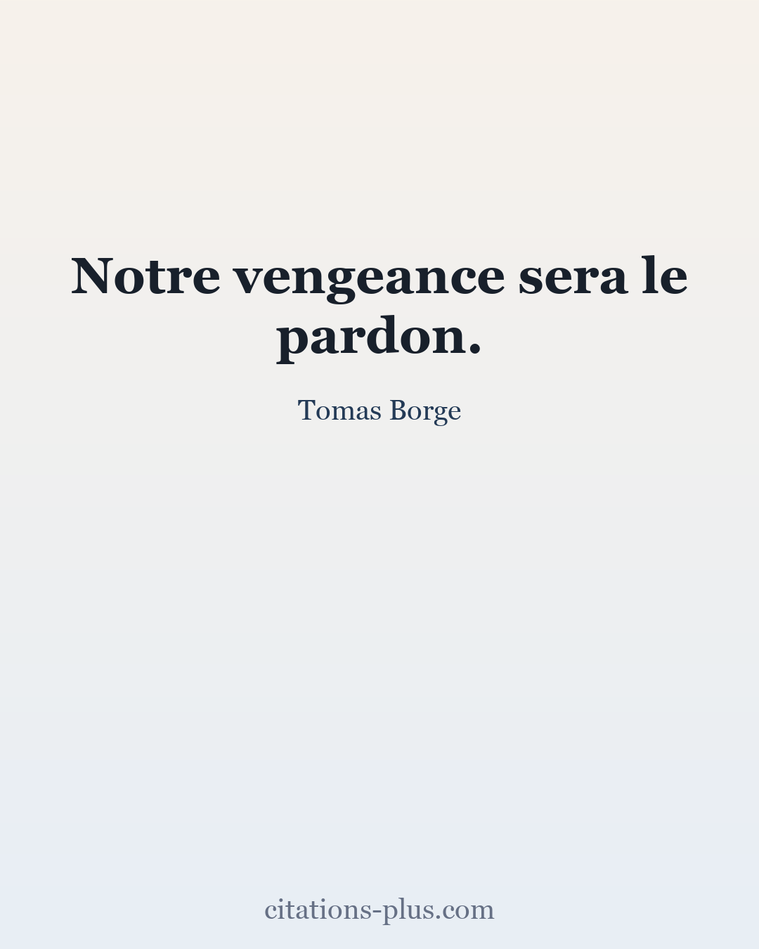 Carte Premium clair — Tomas Borge