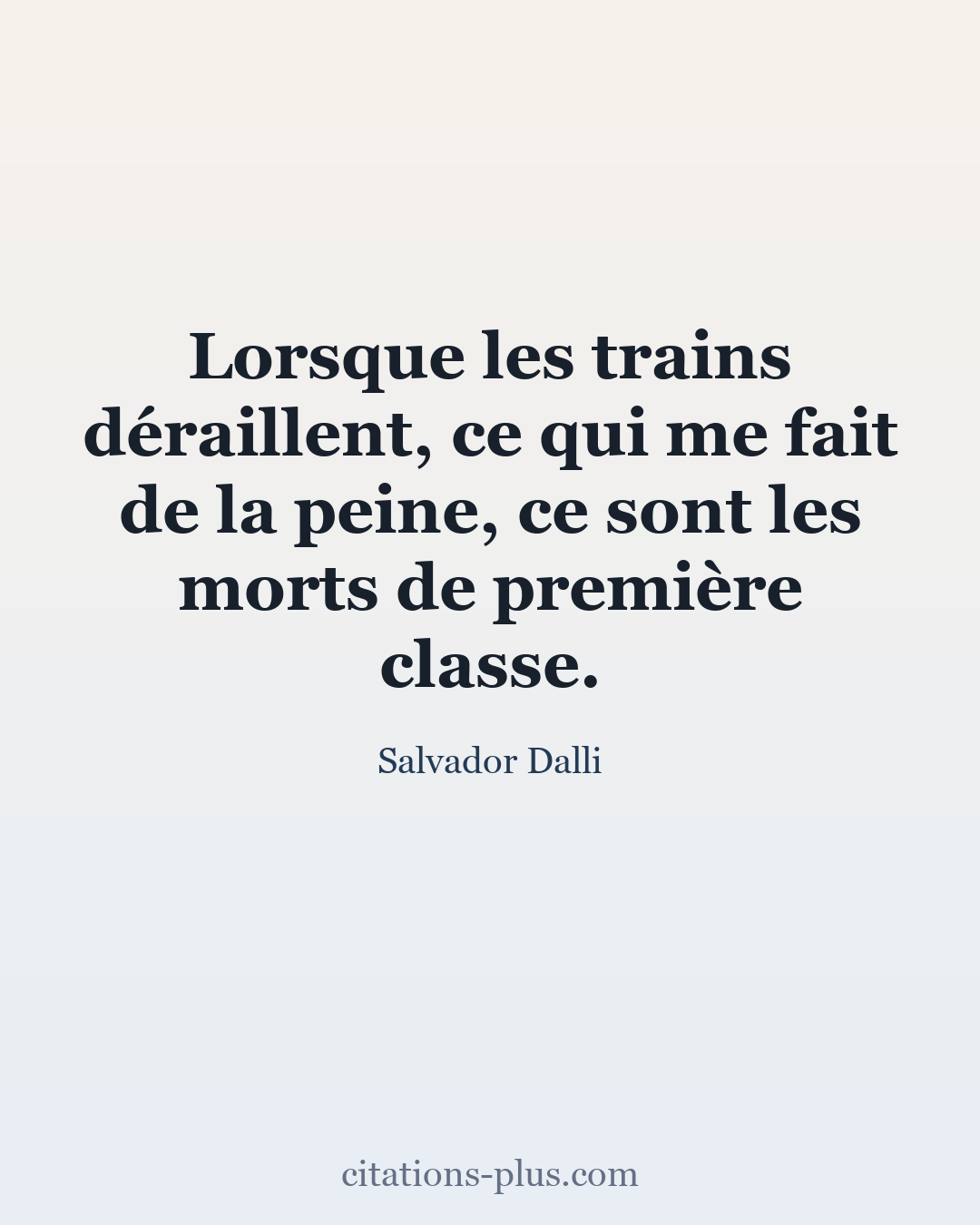 Carte Premium clair — Salvador Dalli