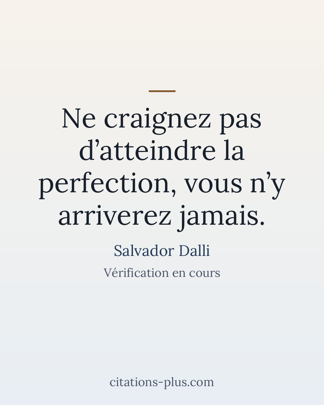 Carte Premium clair — Salvador Dalli