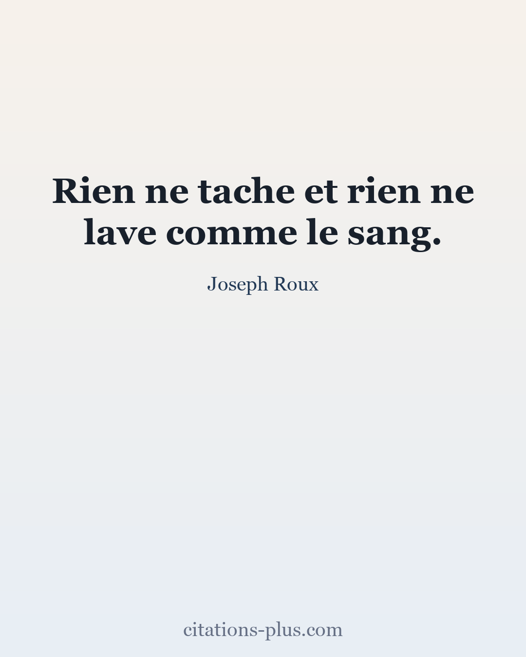 Carte Premium clair — Joseph Roux