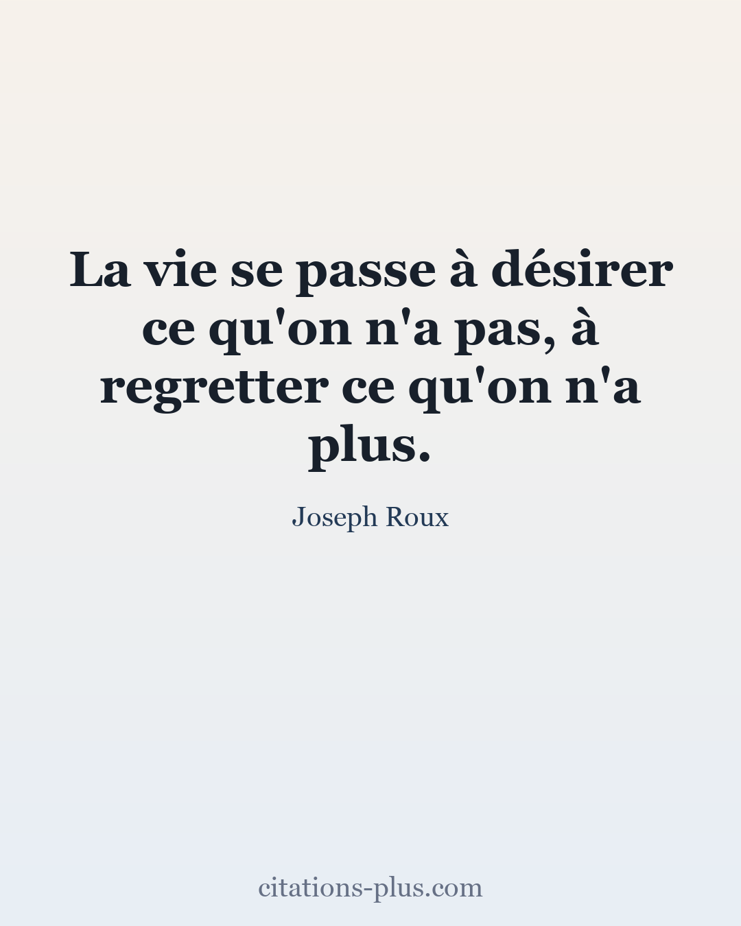 Carte Premium clair — Joseph Roux