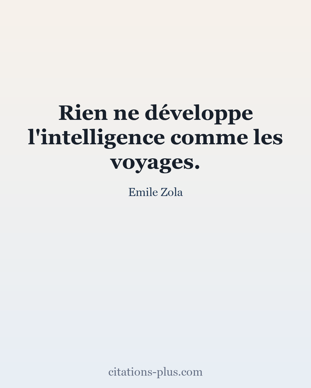 Carte Premium clair — Emile Zola